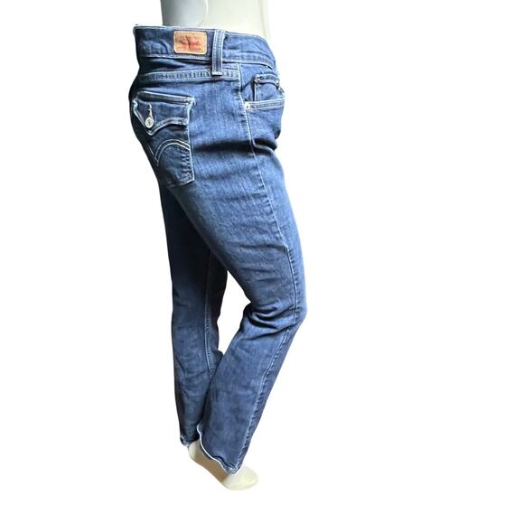 Levi's 524™ Superlow Bootcut Jeans - Size 11, Medium Wash, Comfortable Stretch - Picture 3 of 14